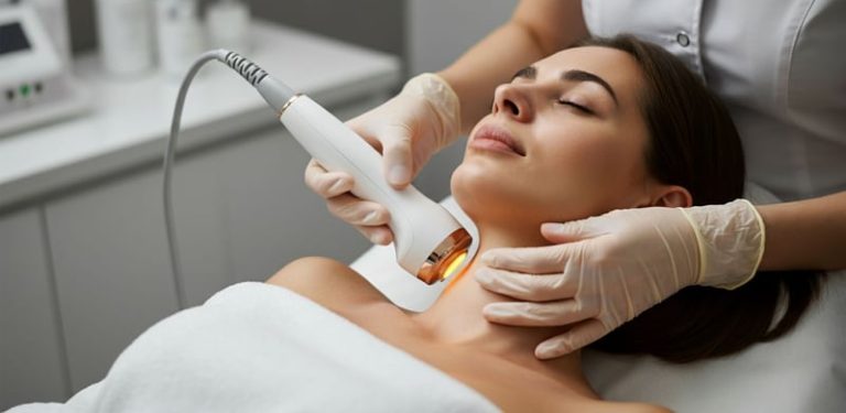 تجميل الرقبة بالليزر: أحدث تقنية لشد الترهلات واستعادة شباب الرقبة بدون جراحة